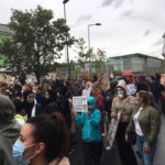 Demonstration at US Embassy