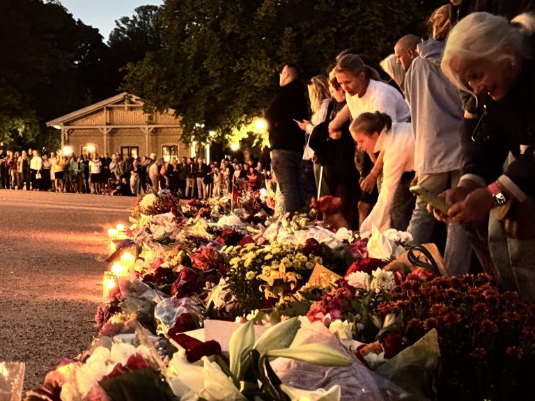 Norwegians mount spontaneous show of support for their ailing king