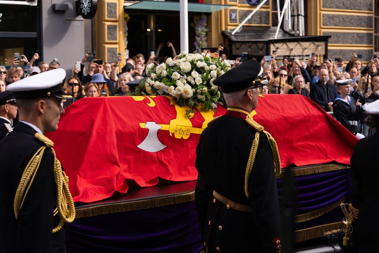 A nation bids its monarch farewell